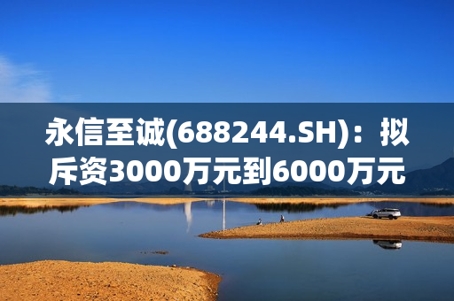 永信至诚(688244.SH)：拟斥资3000万元到6000万元回购股份