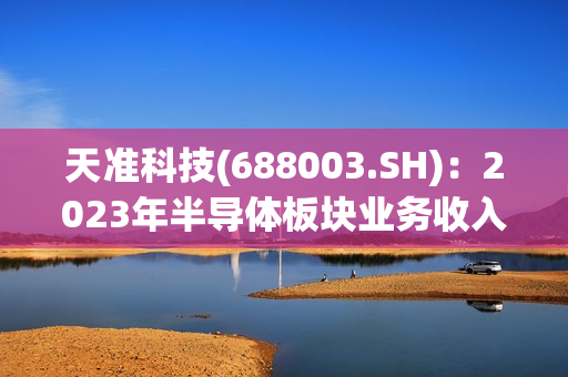 天准科技(688003.SH)：2023年半导体板块业务收入全部来自于德国MueTec公司