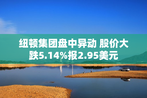 纽顿集团盘中异动 股价大跌5.14%报2.95美元