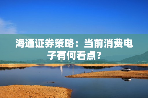 海通证券策略：当前消费电子有何看点？