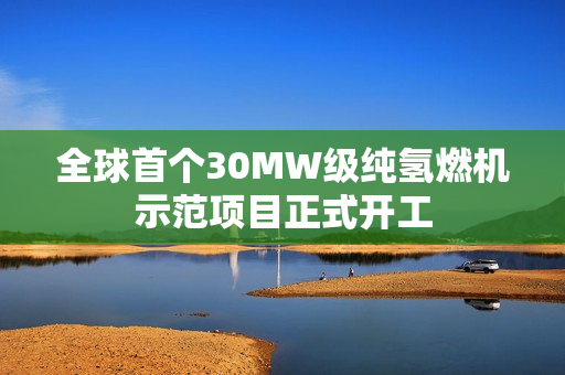 全球首个30MW级纯氢燃机示范项目正式开工